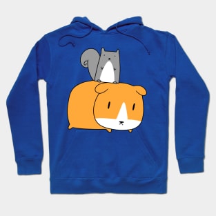 Squirrel and Guinea Pig Hoodie